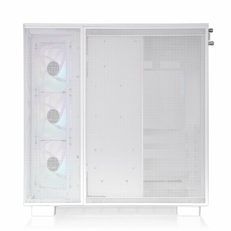 Thermaltake View 380 XL TG ARGB | Mid Tower Case | Snow (CA-11E-00M6WN-00)