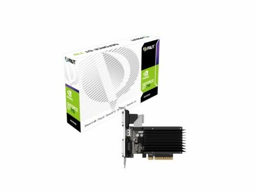Palit GeForce GT 710 | 2GB GDDR3 VRAM | Passieve Koeling | Low Profile | Videokaart | GPU | NVIDIA
