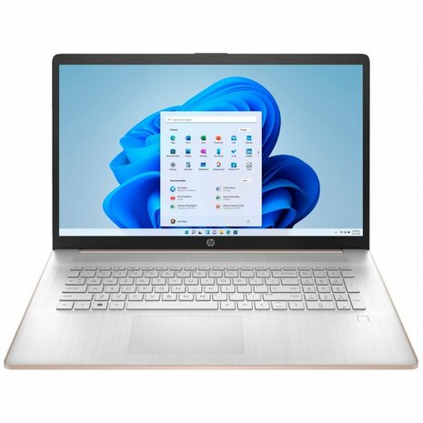 HP 17T-n300 | 17.3" HD+ Touchscreen | Intel Core i7-1355U | 8GB RAM | 512GB SSD | Windows 11 Home | Pale Rose