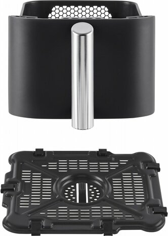 Ninja SL300EU Airfryer | Dubbele Mand | 7,6 Liter | Vrijstaand | 1750 Watt | Zwart | OPEN BOX