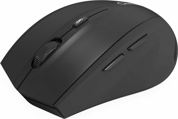 QWARE Wireless Mouse Bolton Zwart