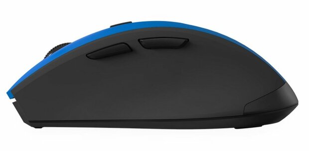 QWARE Wireless Mouse Bolton Blauw