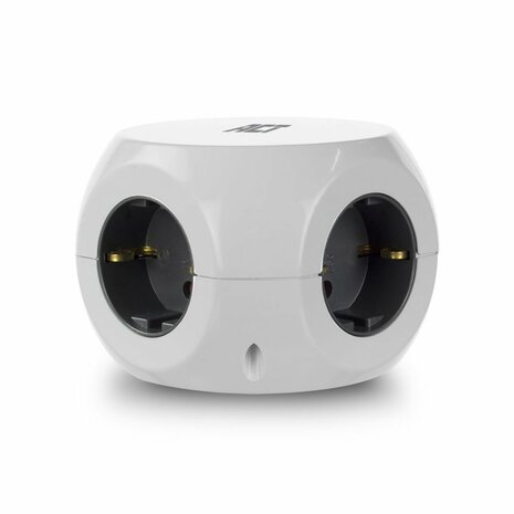 ACT AC2415 | Stekkerdoos | 3 Stopcontacten | 1,5 m | Binnen | Wit