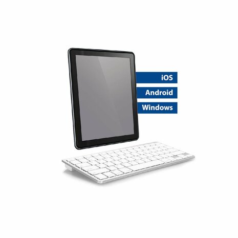 ACT AC5600 | Toetsenbord | Bluetooth | QWERTY US International | Wit