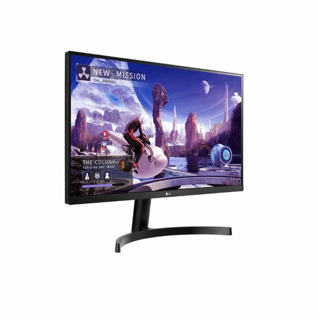 LG 27QN600-B | 27" Quad HD Monitor (2560x1440) | IPS | 75Hz | Zwart