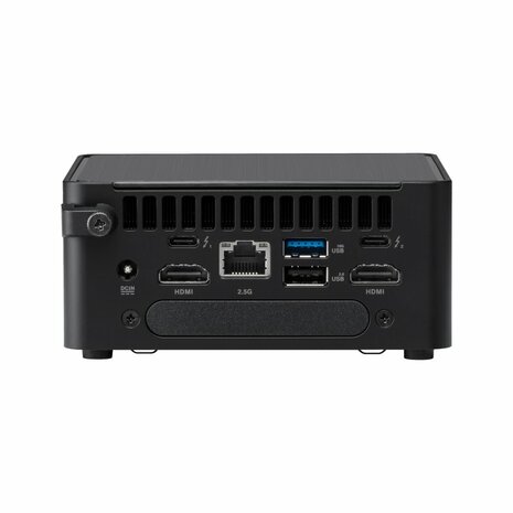 ASUS NUC 14 Pro UCFF Barebone Desktopcomputer | Intel Core 3 100U | Zonder DDR5-geheugen, opslag en besturingssysteem | REFURBISHED BRONZE