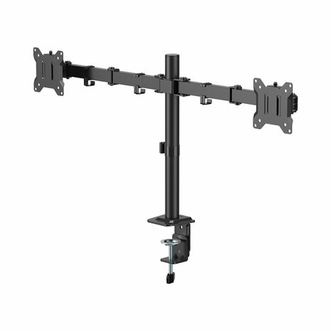 Sbox Desktop Dual Arm | Monitorarm 17 tot 32 inch | VESA 75x75 en 100x100 | 2x Max. 9 kg