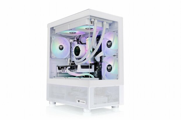 Thermaltake View 170 TG ARGB Snow | Micro Tower Case | Snow | OPEN BOX