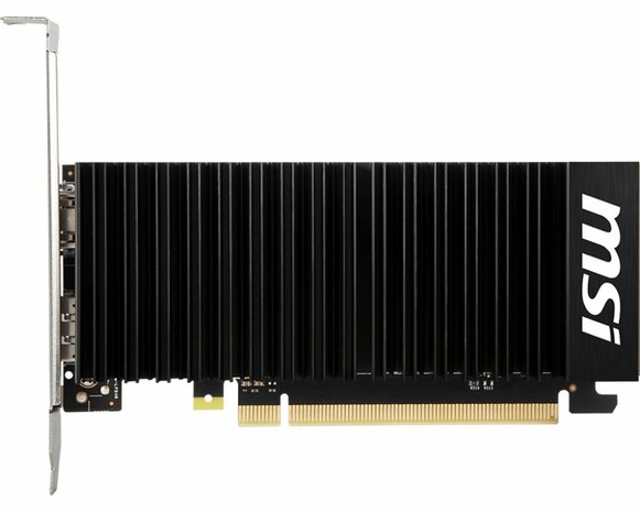 MSI GeForce GT1030 LP OC | 2GB GDDR4 VRAM | Low Profile | Videokaart | GPU | Nvidia