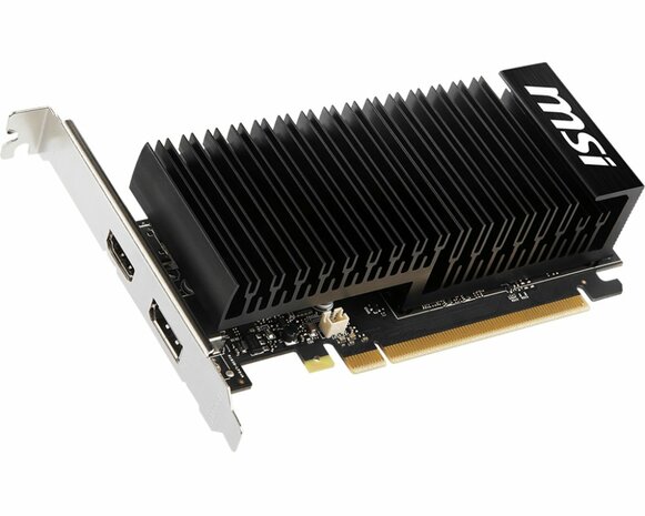 MSI GeForce GT1030 LP OC | 2GB GDDR4 VRAM | Low Profile | Videokaart | GPU | Nvidia