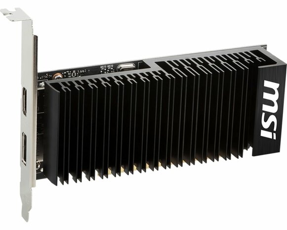 MSI GeForce GT1030 LP OC | 2GB GDDR4 VRAM | Low Profile | Videokaart | GPU | Nvidia