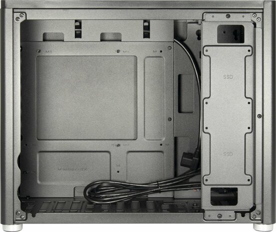 Inter-Tech X2 Duplex | Micro Tower Case | Zwart