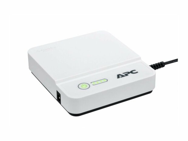 APC Back-UPS Connect CP12036LI | Mini UPS Noodstroomvoeding voor Router en IP Camera | 12V DC | 36W | Lithium-Ion