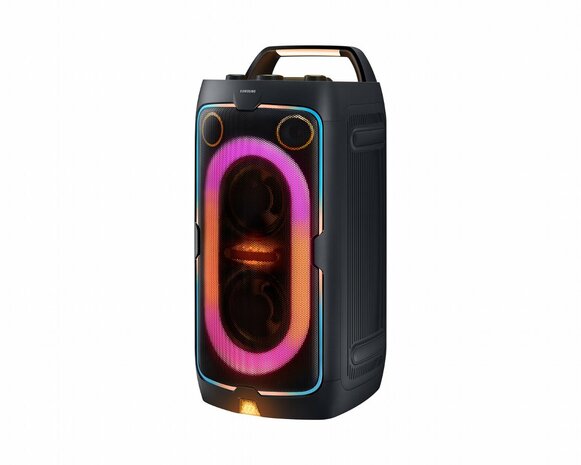 Samsung Sound Tower MX ST40F | Bluetooth Party Speaker | 160W | Tot 12 Uur Accuduur | IPX4 Spatwaterbestendig | Karaoke & Party Lights+
