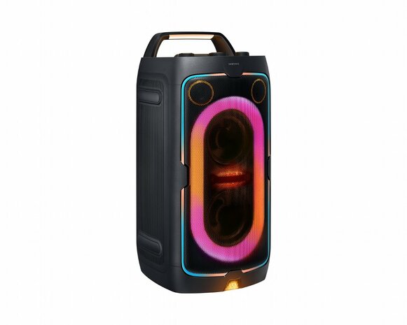Samsung Sound Tower MX ST40F | Bluetooth Party Speaker | 160W | Tot 12 Uur Accuduur | IPX4 Spatwaterbestendig | Karaoke & Party Lights+