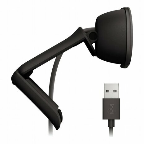 Logitech Brio 100 Full HD Webcam | 1080p | Ingebouwde Microfoon | Privacy Shutter | USB-A | Grafiet