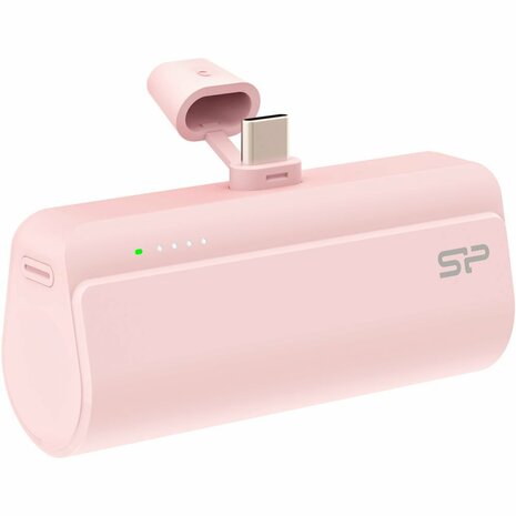 Silicon PowerPE QD50 | Powerbank | 5.000 mAh | 20W Power Delivery | USB-C | Roze
