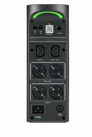 APC Back-UPS Pro Gaming BGM2200B-GR | 2200VA / 1320W | Line-Interactive | Pure Sinus | 4x Schuko + 2x IEC C13 | UPS