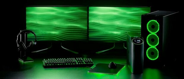 APC Back-UPS Pro Gaming BGM2200B-GR | 2200VA / 1320W | Line-Interactive | Pure Sinus | 4x Schuko + 2x IEC C13 | UPS
