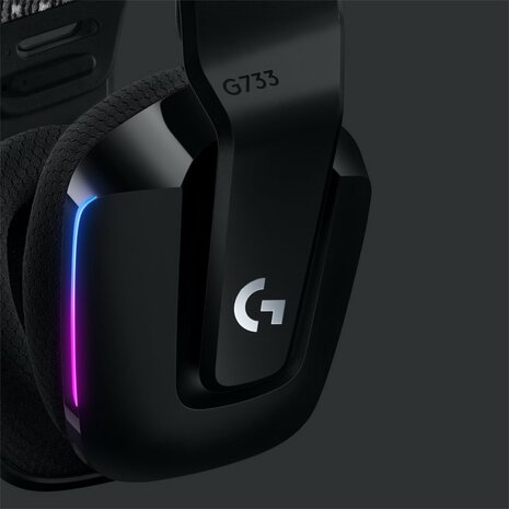 Logitech G G733 LIGHTSPEED Wireless Gaming Headset | RGB | Zwart