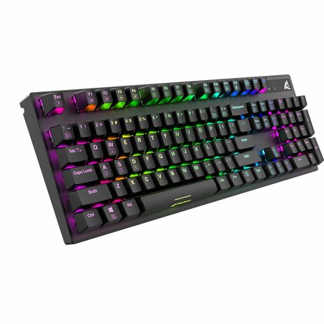 Sharkoon SKILLER SGK20 RGB | Mechanisch Gaming Toetsenbord | QWERTY | Zwart