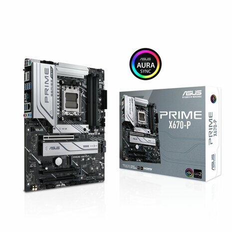 ASUS PRIME X670-P | AMD X670 | Socket AM5 | 4x DDR5 | ATX Moederbord | REFURBISHED