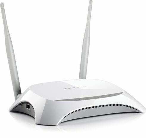 TP-LINK TL-MR3420 draadloze router Fast Ethernet Single-band (2.4 GHz) Zwart, Wit