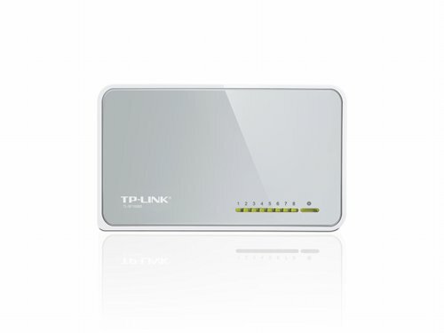 TP-LINK TL-SF1008D Unmanaged Fast Ethernet (10/100) Wit