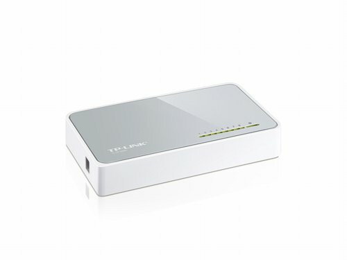 TP-LINK TL-SF1008D Unmanaged Fast Ethernet (10/100) Wit