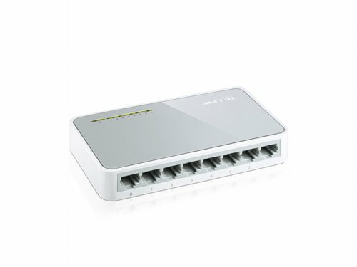 TP-LINK TL-SF1008D Unmanaged Fast Ethernet (10/100) Wit