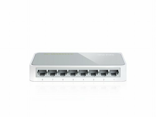 TP-LINK TL-SF1008D Unmanaged Fast Ethernet (10/100) Wit