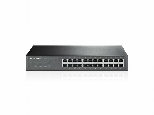 TP-Link TL-SG1024D | Unmanaged Switch | 24 Poorten | Gigabit Ethernet (10/100/1000 Mbps) | Grijs