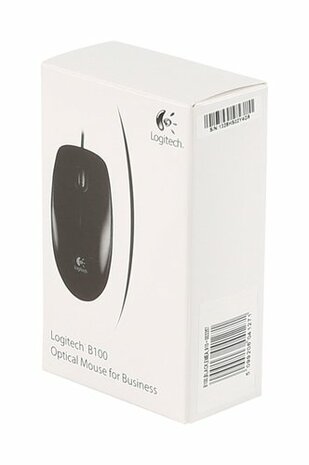 Logitech B100 muis Ambidextrous USB Type-A Optisch 800 DPI