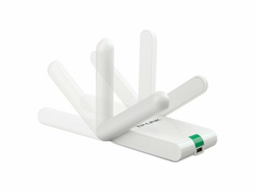 TP-Link TL-WN822N | Wi-Fi 4 USB Adapter | 300 Mbps | 2,4 GHz | Dual Antennes | USB 2.0 | Zwart