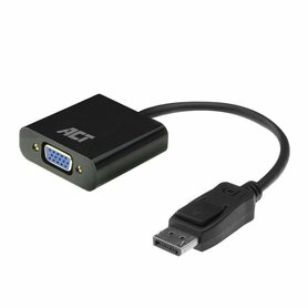 ACT AC7515 DisplayPort naar VGA Adapter | Female | Zip Bag