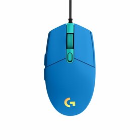 Logitech G203 | Gaming Muis | Rechts­handig | USB-A | 8.000 DPI | Blauw