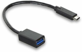 ACT AC7340 | USB 3.2 Gen 1 | USB-C naar USB-A | 0.2m | Zwart