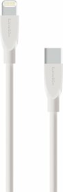 Mobiparts kabel | Lightning naar USB-C | 2A | 1 m | Wit