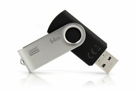 Goodram UTS3 | 64GB USB-A 3.2 Flash Drive | Zwart