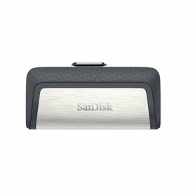 SanDisk Ganda UltraType | 256GB USB-C 3.2 & USB-A 3.2 Flash Drive | Zilver