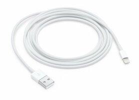 Apple kabel | Lightning naar USB-A | 2 m | Wit