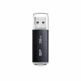 Silicon Power Blaze B02 | 256GB USB-A 3.2 Flash Drive | Zwart