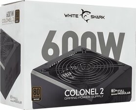 White Shark Colonel 2 | 600 Watt Bronze ATX PSU | Power Supply | Voeding