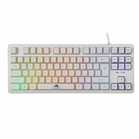 Baracuda KRILL RGB | Tenkeyless Bedraad Gaming Toetsenbord | QWERTY | Wit