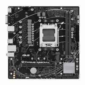 ASUS Prime A620M-K | Socket AM5 | AMD A620 | 2xDDR5 | Micro-ATX | Moederbord